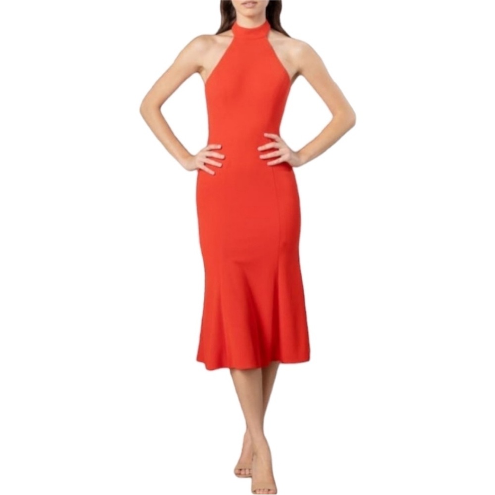 NWT: Dress the Population Halter-neck Dress